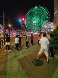 目と足で楽しむみなとみらいランニング