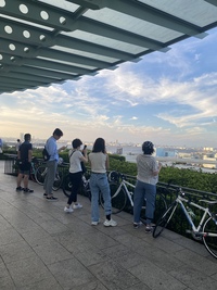 横浜みなとみらい　サイクリング