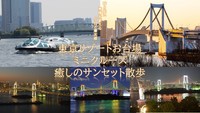 【平日企画】ミニクルーズ×癒しサンセット散歩【浜松町・お台場】アラサー・アラフォー歓迎！