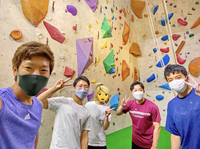 ボルダリング活動 kcウォール