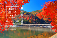 【現在26名】愛宕山ハイキング×嵐山散策×温泉