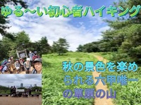 ゆる〜い。勧誘禁止の初心者向けハイキングを一緒に楽しみませんか～？？