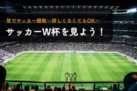 【サッカーW杯を観よう！】皆でサッカー観戦♪詳しくなくてもOK＠渋谷【第266回】
