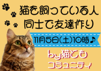 猫を飼っている人同士で友だち作り🐱☕️