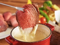 チーズフォンデュとローストビーフの食べ放題に行こう🫕🥩✨