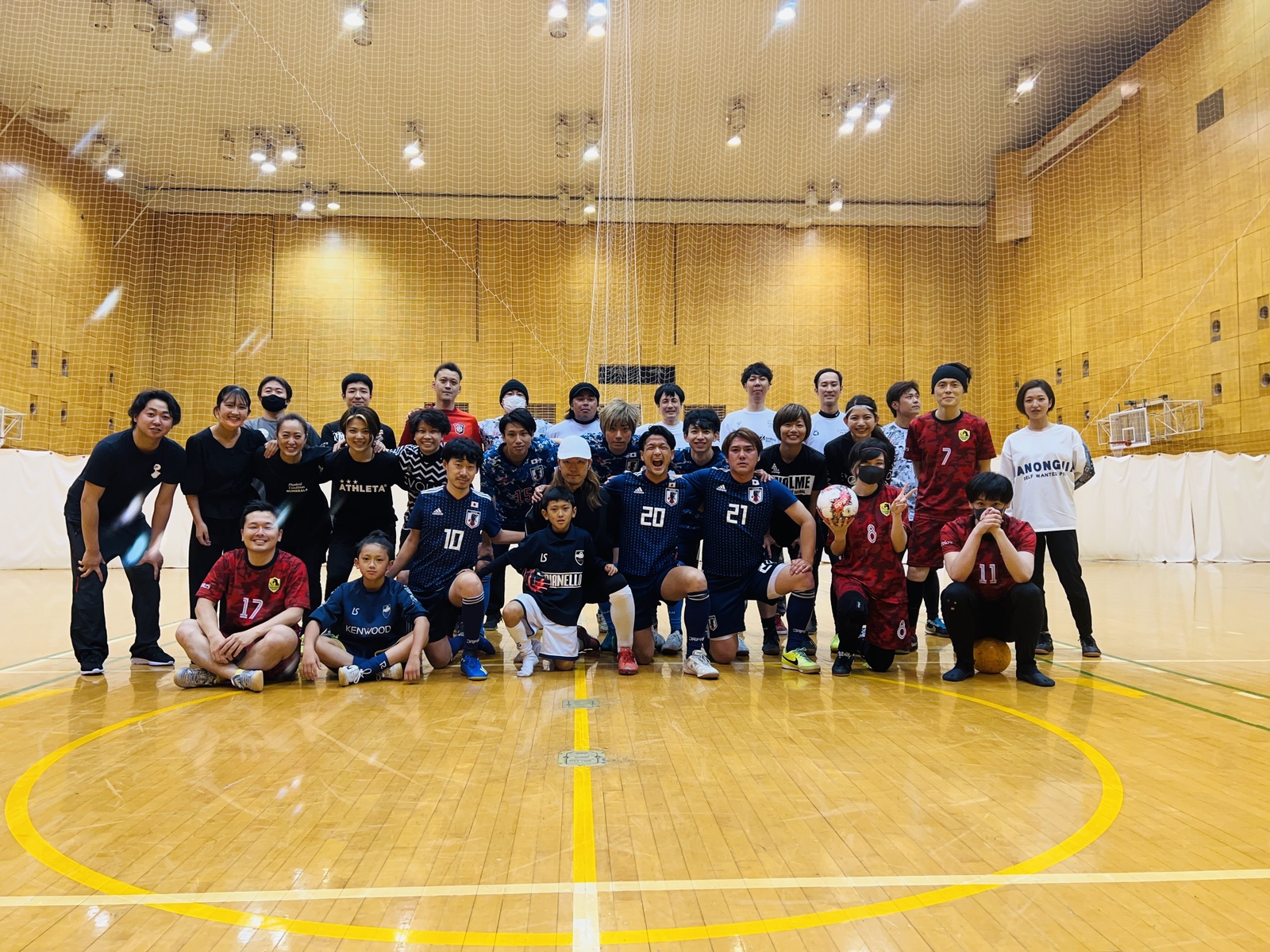 【男女MIX】12/27 フットサル