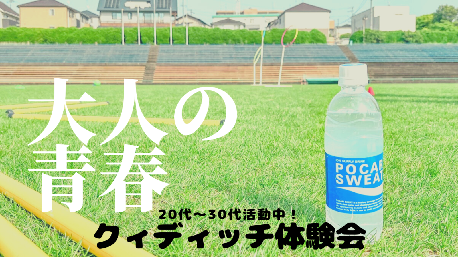 【新しい趣味をお探しの方】クィディチ / ハリーポッター/ 高田馬場 / リアルに🧹に乗って走ってます🏃‍♂️✨