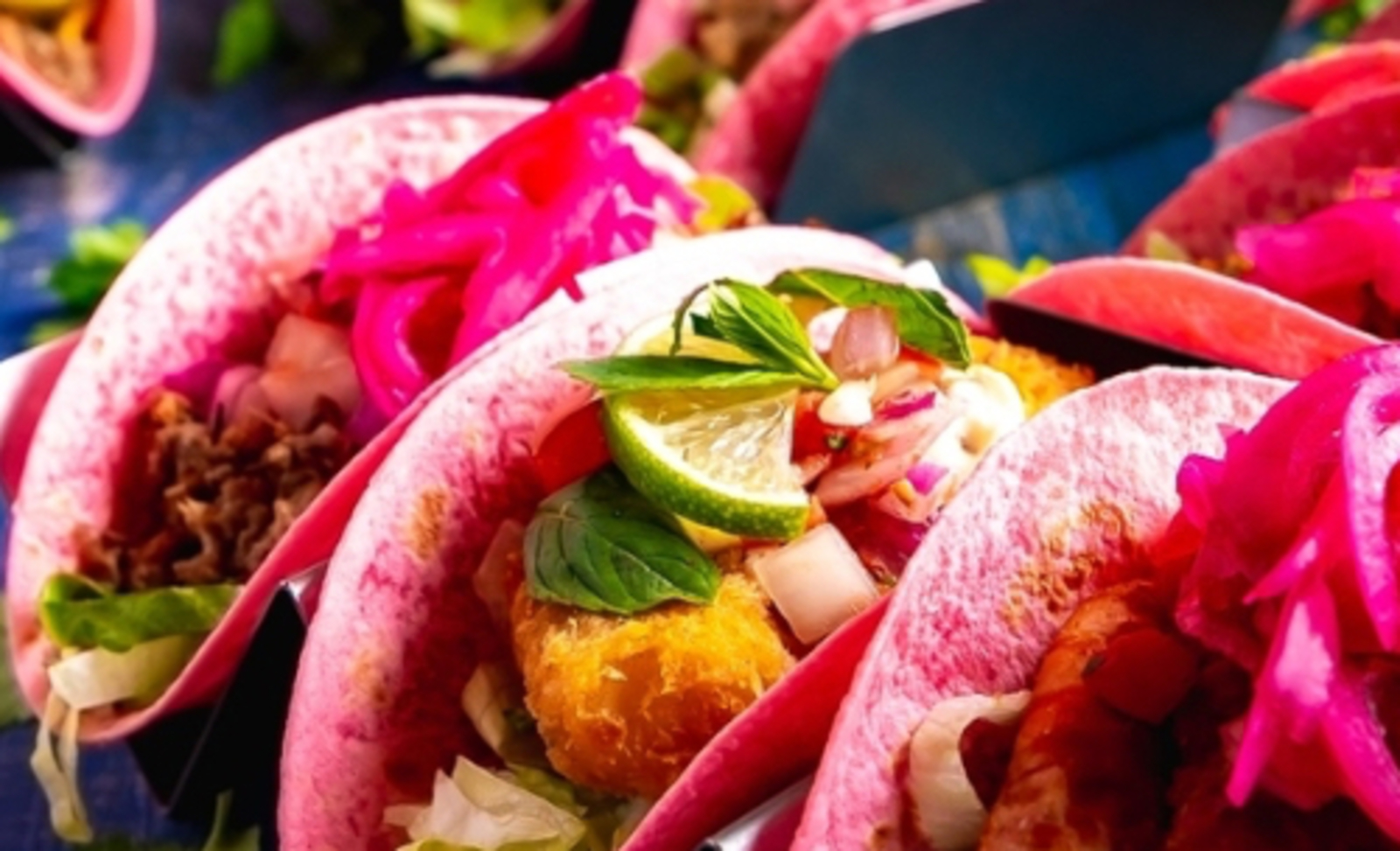 最強ランチ！このボリュームで食べ放題☆好きにアレンジ自由なタコス♪新感覚！メキシ感☆メキシコ料理をアメリカ風にアレンジしたタコスがウマい♪メキシ感ランチ会♪