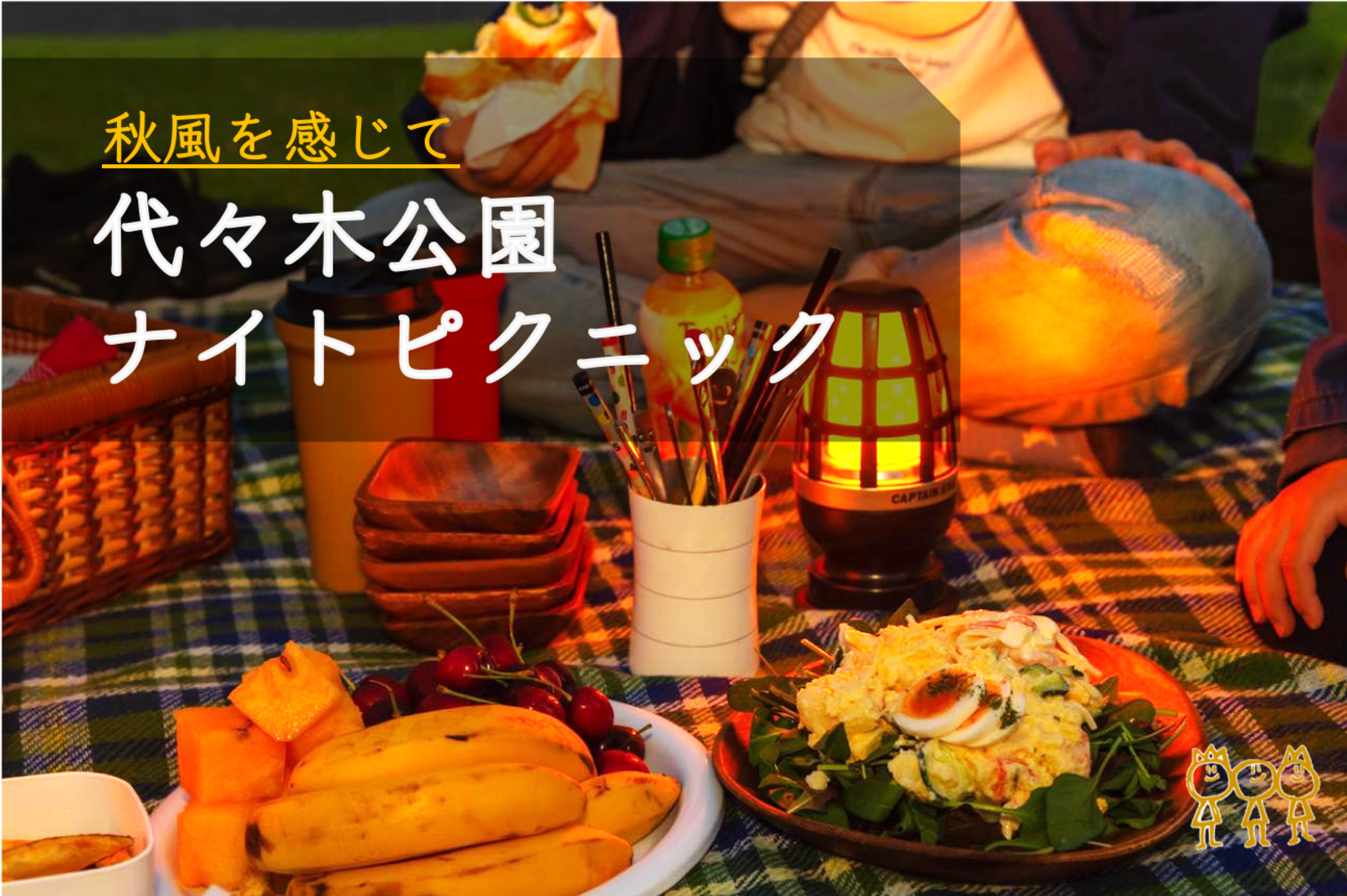 【雨天の為中止】【ナイトピクニック×モルック】お一人参加多数♪ ＠代々木公園【第309回】