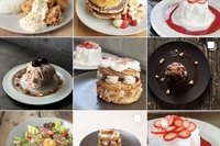 こぼれ落ちる程のたっぷり生クリームと限定ブレスト🍰🌿