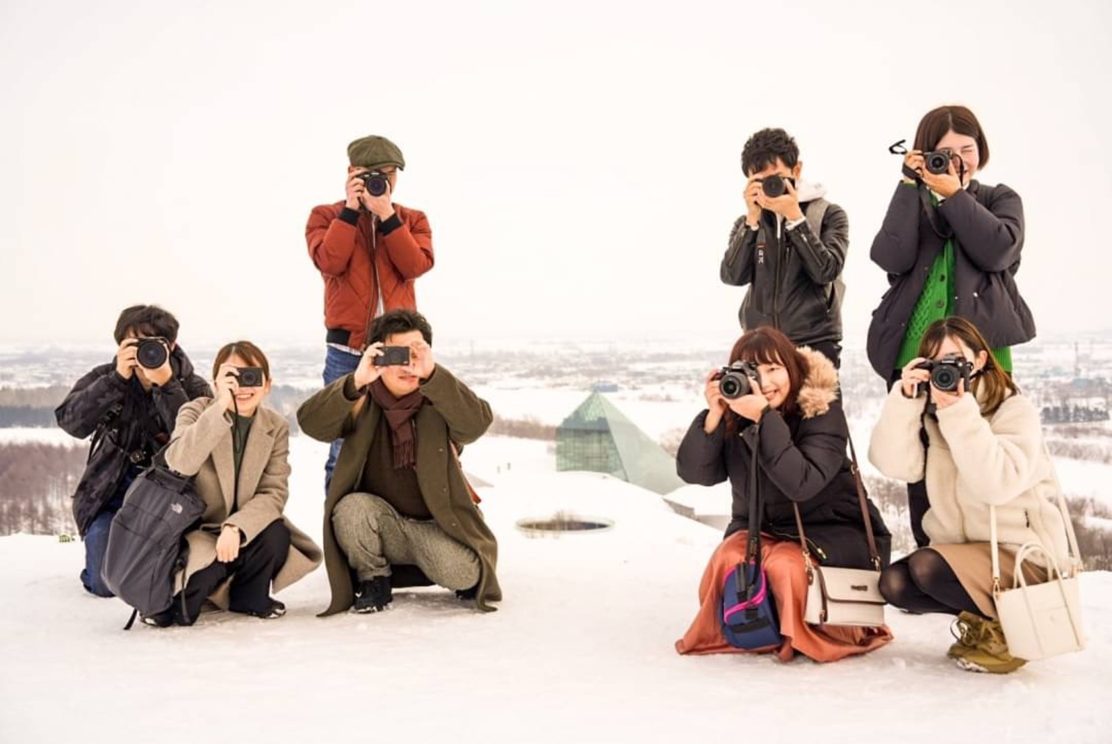 ミモザとモエレ沼公園で撮影会⛄️