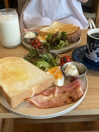 朝活☀️美味しいモーニングで頭とお腹を起こしましょう