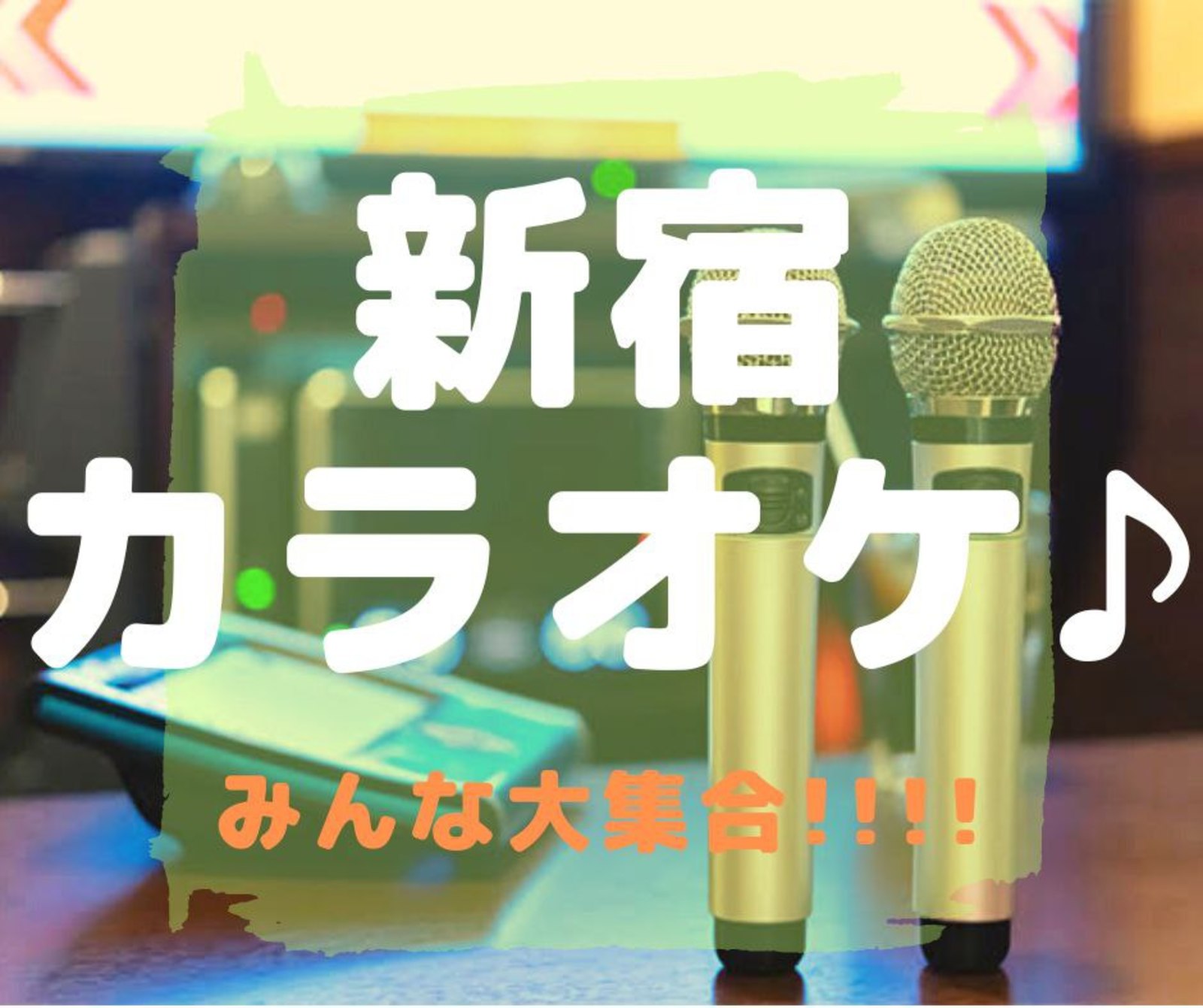 女性主催🌸【平成カモ〜ん】新宿deカラオケ🎤カラ友 募集🎶