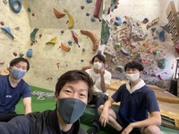 ボルダリング活動 kcウォール