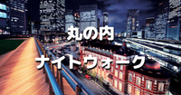 夜の丸の内さんぽ！写真撮影も楽しみましょう♪丸の内の歴史や建物の解説もあります(^-^)
