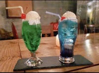 【女性主催！町田で少人数カフェ会】レトロな喫茶店でクリームソーダを楽しもう！108種類のクリームソーダ♪