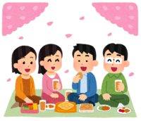 やっぱり実際に会うのが良いよね。久々！リアル遅め花見会