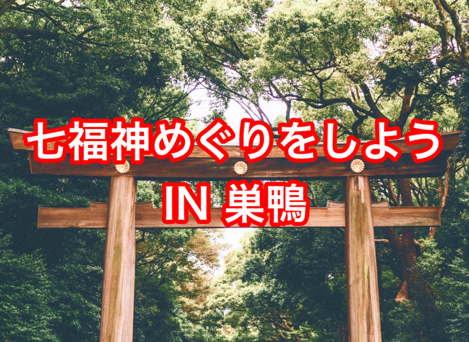 【巣鴨散策】巣鴨で七福神巡り地蔵通り商店街ぶらつき運気をあげよう！　+　軽～く歴史