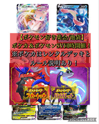 【ポケモン好きが集う集まり/ゲーム派？カード派？同時開催/池袋】初心者・未経験者向けのポケモンカード&SVゲーム企画！