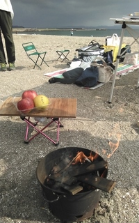 6月11日ユタpurezent焚き火カフェ