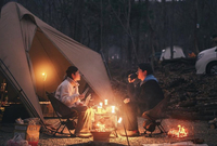焚き火を囲んでchill❗️蒲田にある平和島駅から徒歩10分