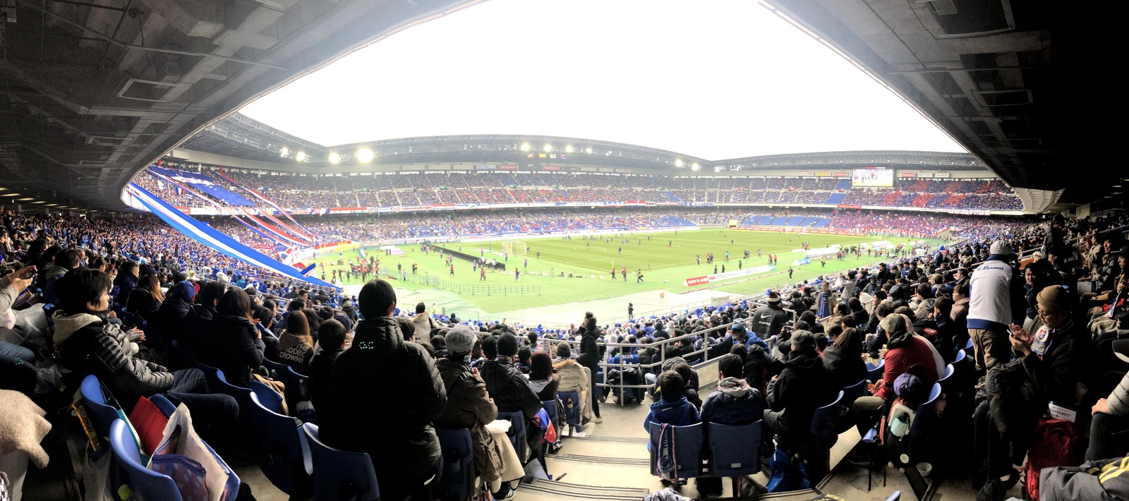 サッカー観戦⚽️横浜FM🇫🇷VS湘南ベルマーレ🟢