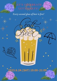 6月24日 6/24 @池袋 友活【第19回 クラフトビール会】
