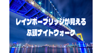 竹芝ふ頭～日の出ふ頭～芝浦ふ頭を歩きます！レインボーブリッジがきれいに見えるスポットや写真撮影も楽しみましょう♪