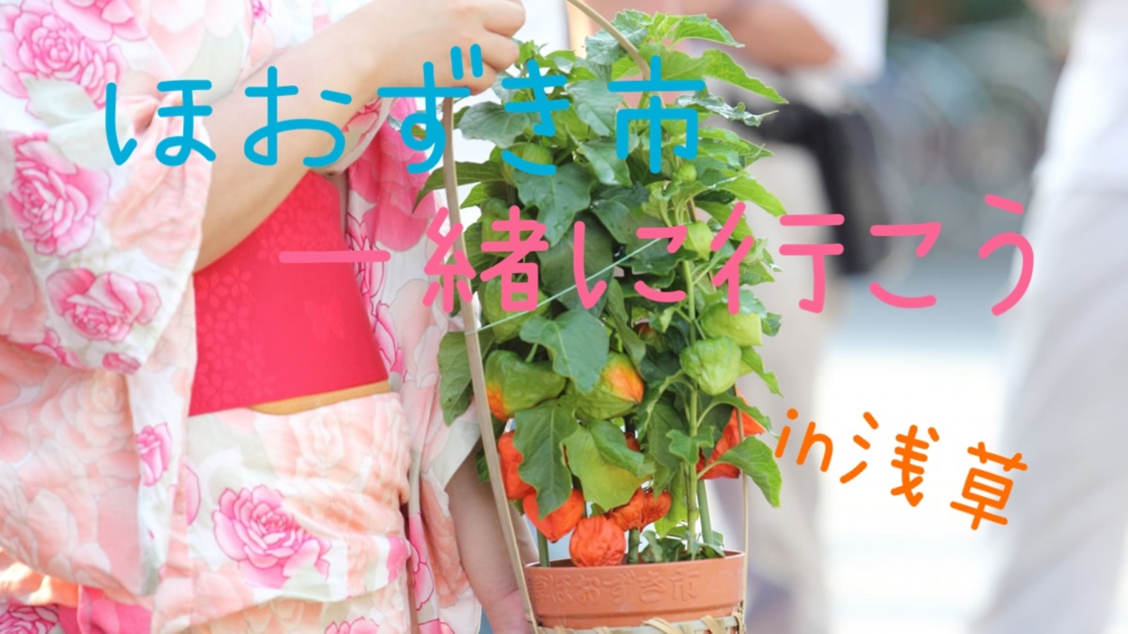【ラスト１】🌻女性主催🌻江戸時代から続く浅草ほうずき市へ一緒に行こう！
