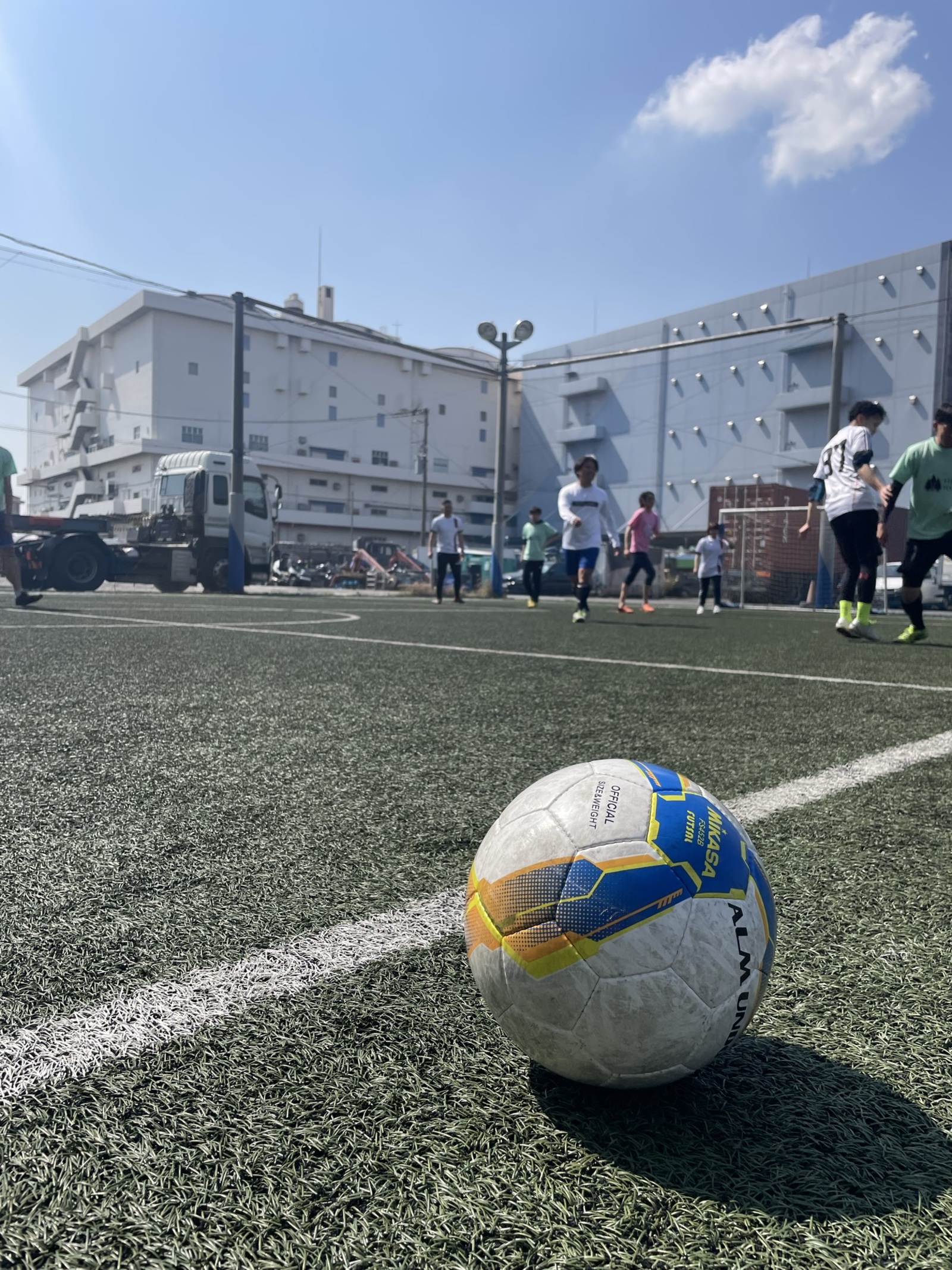 夏だ☀️！フットサルだ⚽️！流しそうめんだぁー