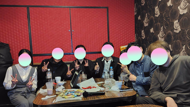 カラオケの様子