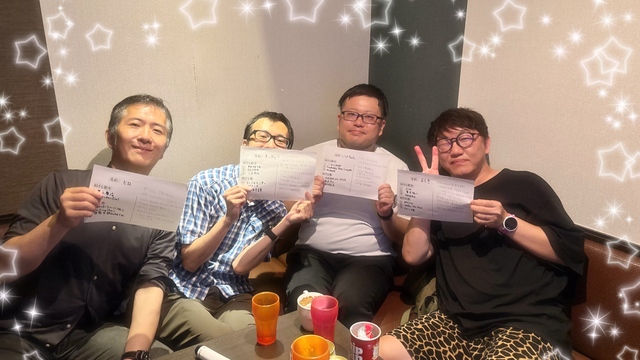 8/1(土)縛りなしカラオケ会‼️🎤
