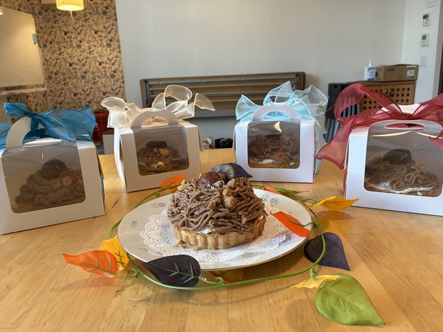 2025.10.11❣️モンブランタルト🥧🌰作り