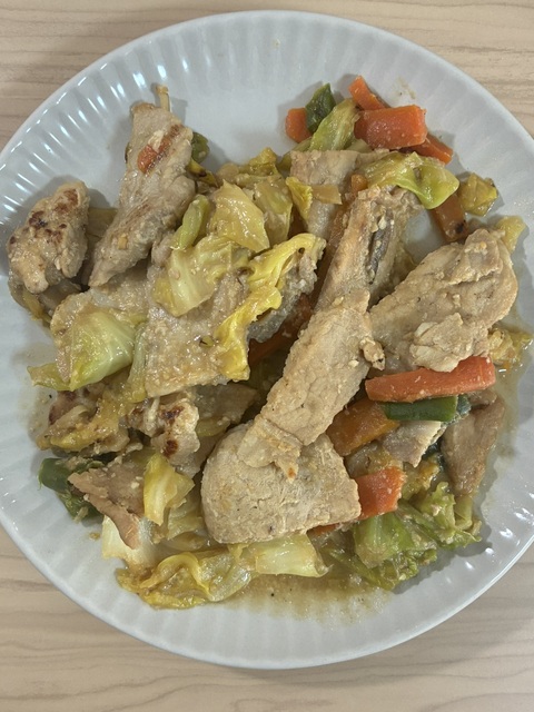 こちらは、今日の夜ご飯になります🥩