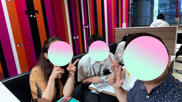 7/2マクドナルドJR新宿南口店