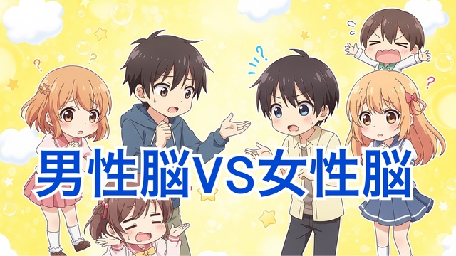 【恋愛下手女性主催】男女の脳タイプを大解剖🧠男ってやつはvs女ってもんは問題。。。