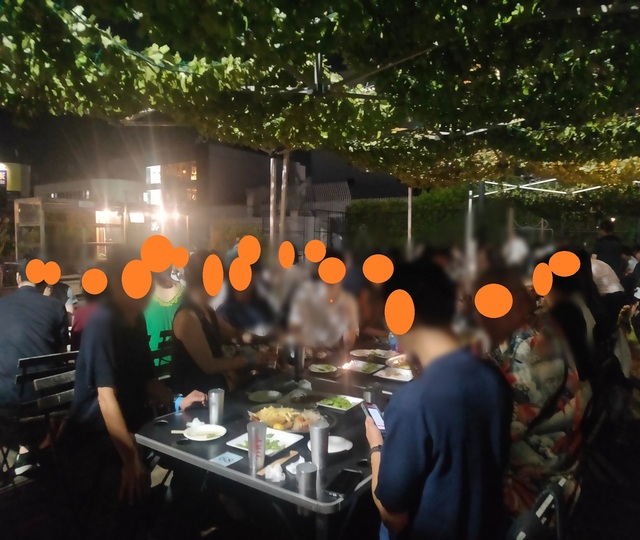 25/07/25🍻40代50代🍖新宿屋上ビアガーデンを開催しました⭐