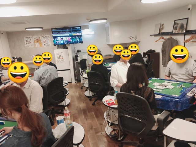 初のチーム戦🀄麻雀会を開催しました😄