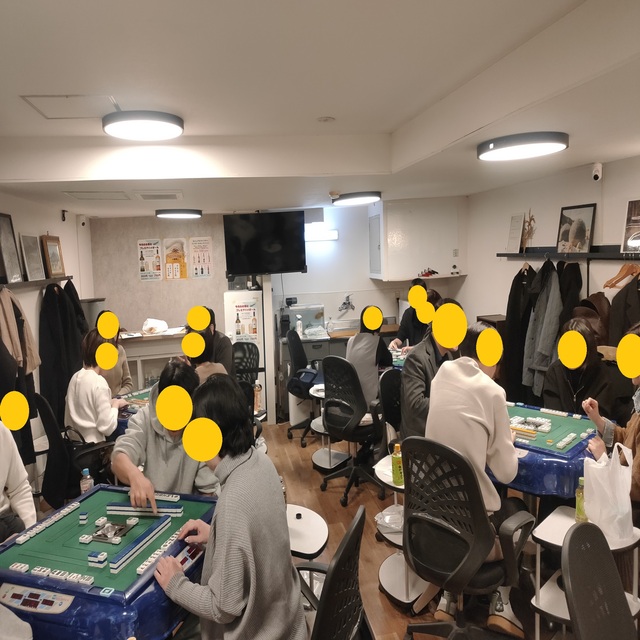 羅夢さんのサークルと合同で🔰超初心者麻雀会を開催しました😄
