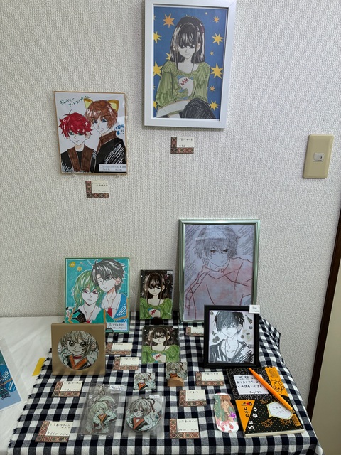 アートスープ13周年展の私のスペース