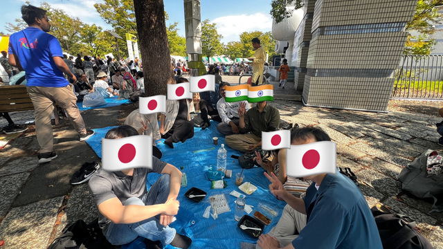 9/27インドフェスにインド人が・・