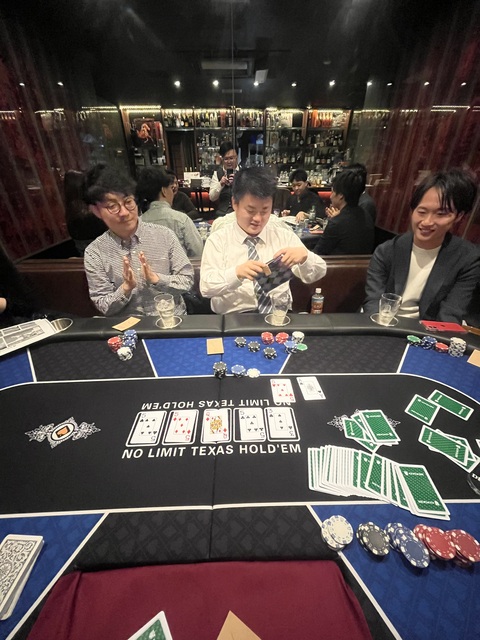 第一回ポーカー会