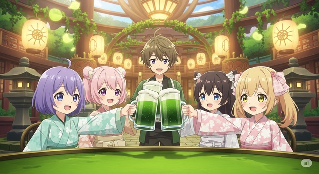 抹茶ビアガーデンで 暑気払い♪80年代の魅力を再発見!