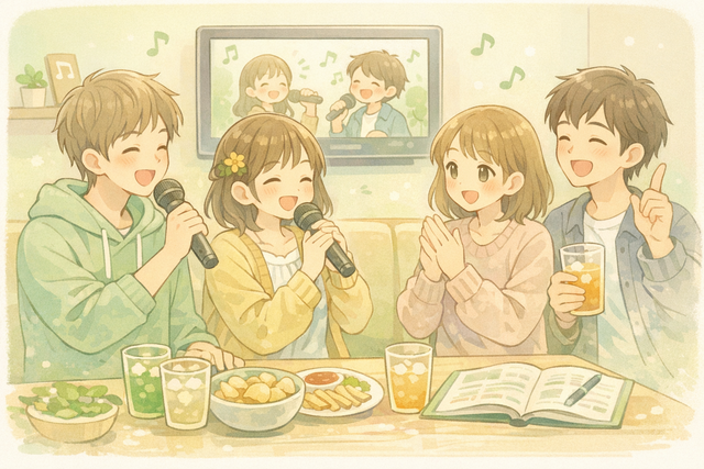 やさしいカラオケ会のお知らせ🌿