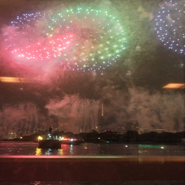 豊洲🚢屋形船&水上花火会🎆を開催しました😄