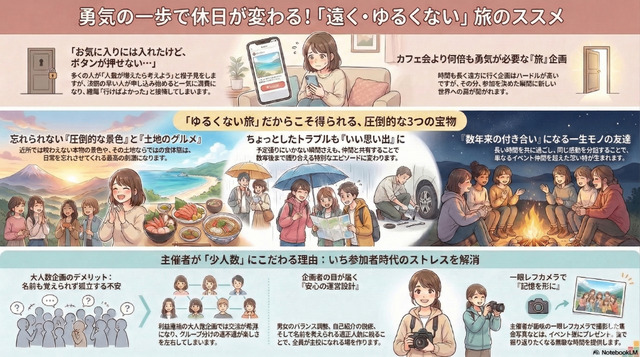 遠くゆるくない!?企画のすゝめ
