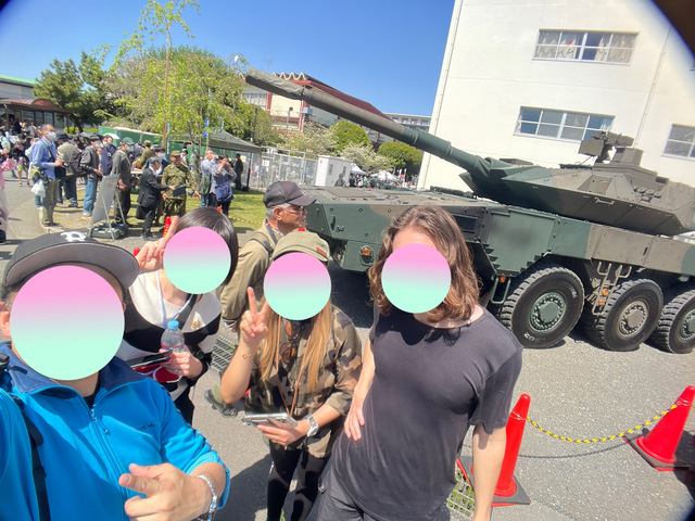 練馬駐屯地開放デーで遊びまくった