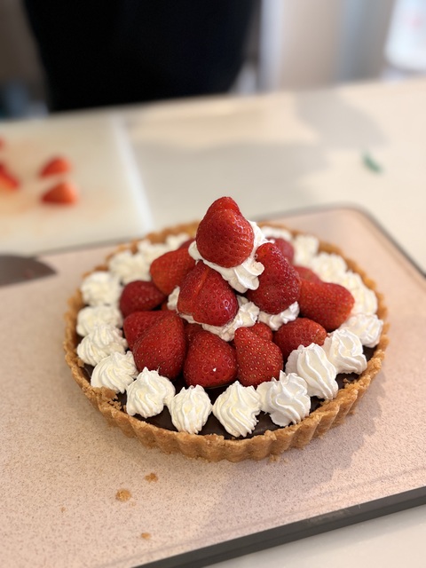 2026.3.29🍓苺チョコタルト🍫✨️作り