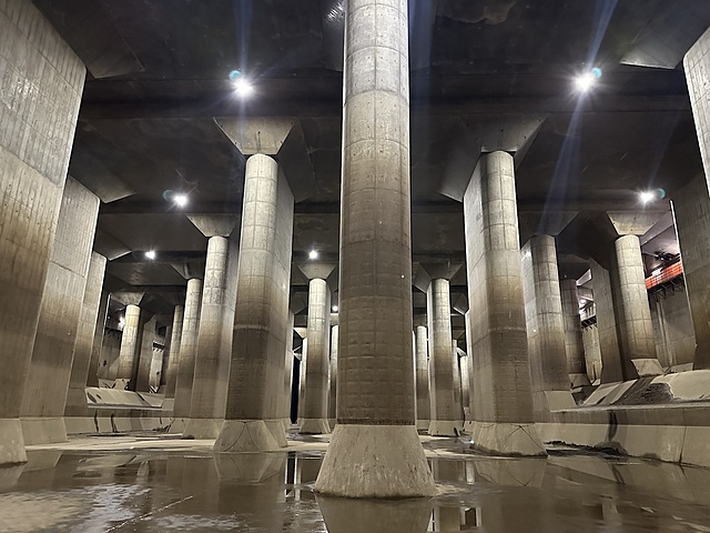 地下防災神殿 首都圏外郭放水路に行ってきました