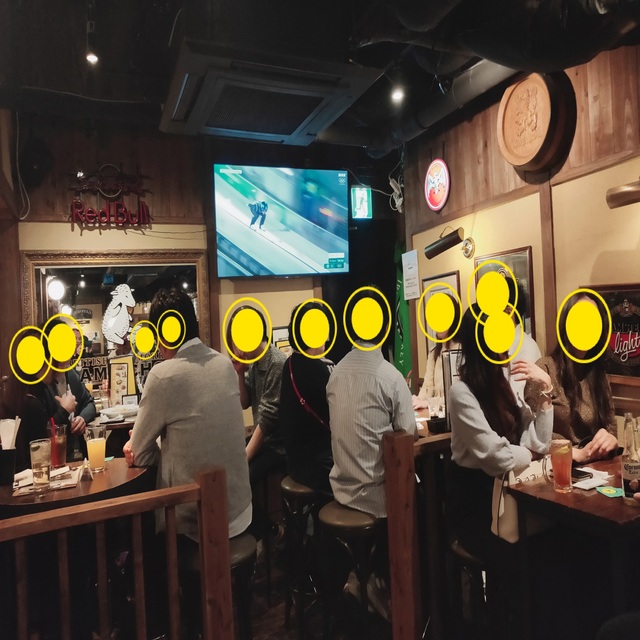 新宿の英国風パブで気軽な交流を楽しみました😄